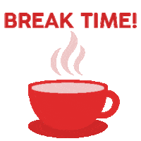Break Time Coffee Sticker by SANDEMANs NEW Europe