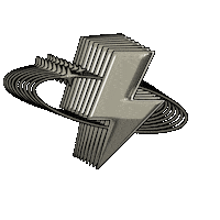 thesevenagency seven lightning bolt thesevenagency seven agency Sticker