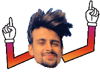Happy Ketan Sticker by BORN ON INSTAGRAM