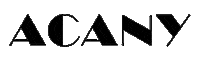 Acany Sticker by A CLASS ACT NY