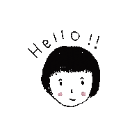 Japan Hello Sticker