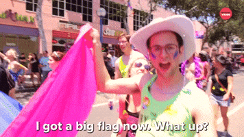 Got A Big Flag Now