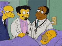 mr burns snake GIF