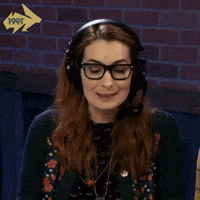 felicia day flirt GIF by Hyper RPG