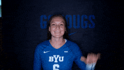 Sport Wow GIF by BYU Cougars