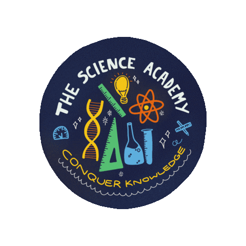 tsathescienceacademy science physics chemistry biology Sticker