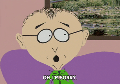 sorry mr. mackey GIF by South Park 