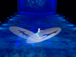 Jumping Ice Skating GIF by Disney On Ice