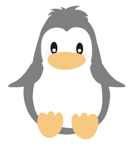 Penguin Sticker by omamashop