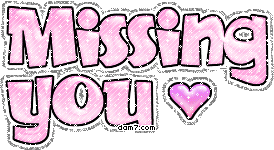 miss you myspace glitter STICKER