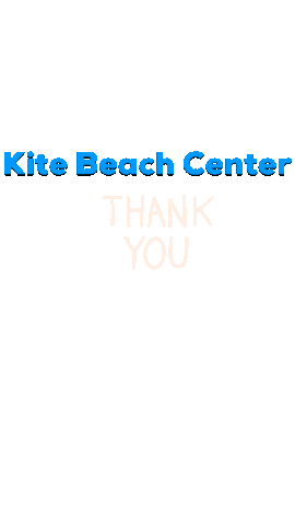 Sticker by kite beach center