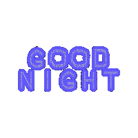 Good Night Sleep Sticker by Zhot