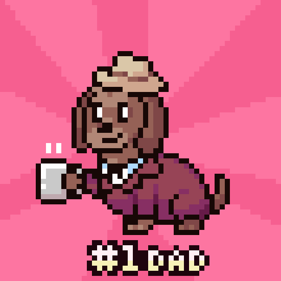 Fathers Day Dog GIF by Abstract HotDogs