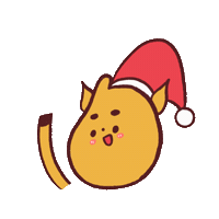 Merry Christmas Hello Sticker