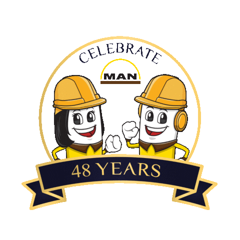 Anniversary Sticker by Mesindo Agung Nusantara