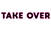 take over Sticker by Mark Hill
