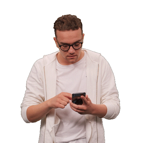 Phone Reaction Sticker by TAG24