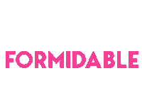FormidableMedia formidablelogo formidable logo Sticker