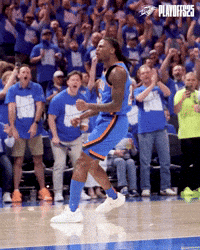 Celebrate Oklahoma City GIF by OKC Thunder