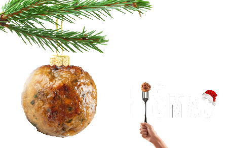 Plant-Based Christmas Sticker by THIS.UK