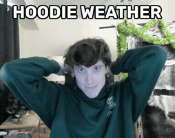 Stay Warm Sweater Weather GIF