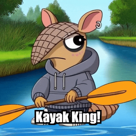 Kayaking Water Sports GIF by Chillo Dillo
