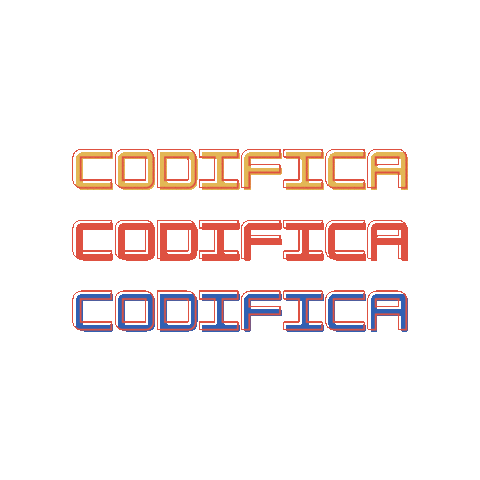 codificaed giphygifmaker create code tecnologia Sticker