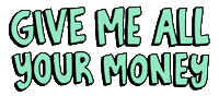 Money Stripper Sticker by exotic cancer