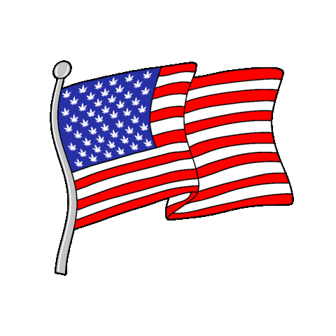Let Freedom Ring Weed Sticker