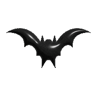 Flying Bat 3D Sticker by Krewe