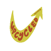 Upcycled Sticker by Bruized