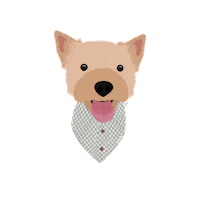 Yorkshire Terrier Art Sticker