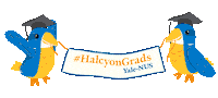 Halcyongrads Sticker by Yale NUS