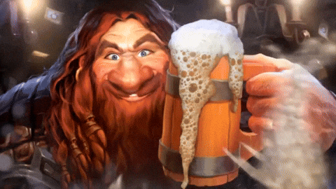 mikedgraphic giphyupload hearthstone innkeeper hearthstone heroes of warcraft GIF