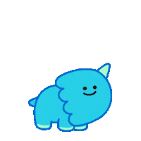 Little Dinosaur Thank You Sticker by DINOSALLY