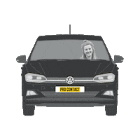Work Volkswagen Sticker by PRO CONTACT