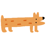 Dog Fun Sticker by Andrew Haener