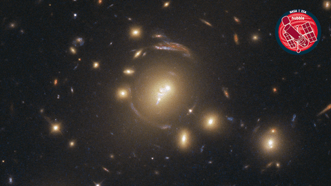 Universe Glowing GIF by ESA/Hubble Space Telescope