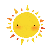 arosskuu happy sun sunny aroskuu Sticker
