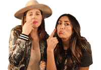 Sad Andrea Lopez Sticker by Hey Frase Podcast