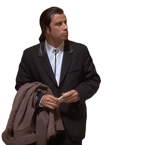 travolta Sticker