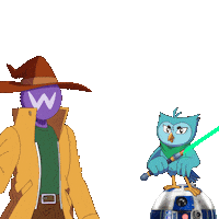 Star Wars Friends Sticker