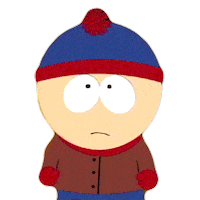 Pondering Stan Marsh Sticker by South Park