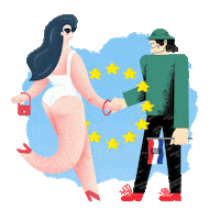 vote europe Sticker by radicalzz studio