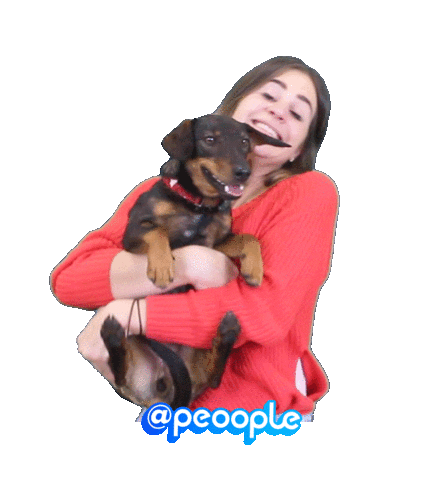 Happy Dog Sticker by Peoople