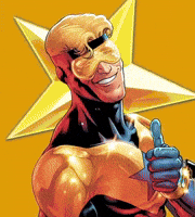 Believe Booster Gold GIF