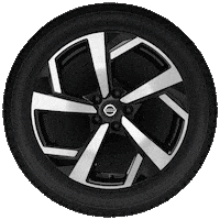 NissanRussia wheel nissan qashqai поехали Sticker