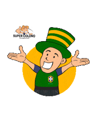 Copa Do Mundo Football Sticker by Super Colono