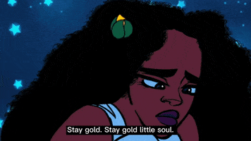 Stay Gold Love GIF by Missink Toons