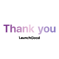 Thanks Thank You Sticker by LaunchGood